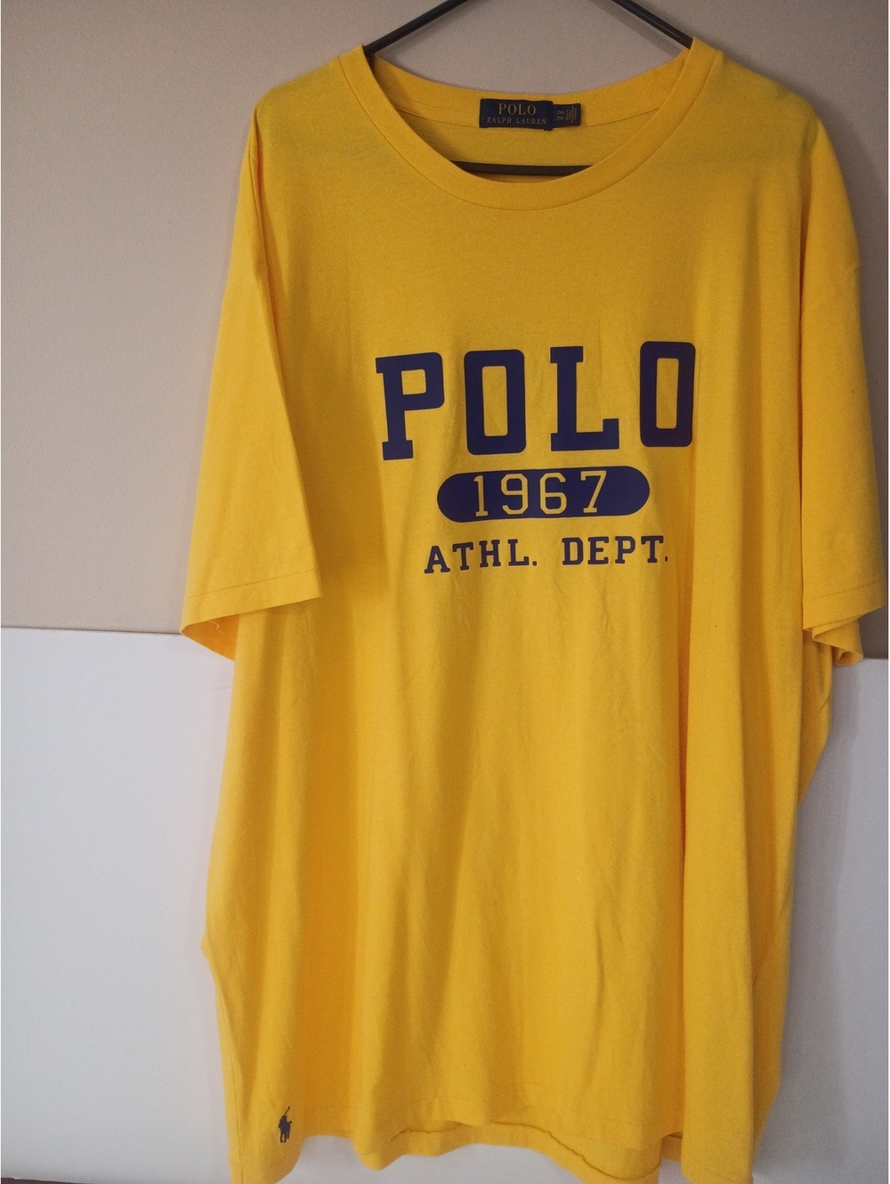 Polo Ralph Lauren yellow logo T-shirt